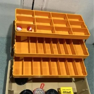 Tackle box and supplies