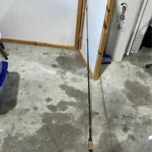 One piece fishing rod