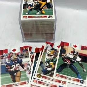 1992 CFL Football Trading card lot