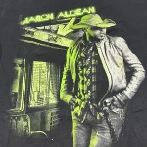 Jason Aldean Night train Tour concert t shirt