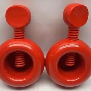 Mid century Modern Dana acrylic nut cracker pair