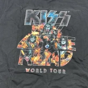 KISS End of the road world tour concert t shirt