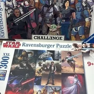Star Wars Ravensburger Puzzle lot
