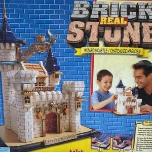 Brick Real Stone Wizards Castle Toy building set