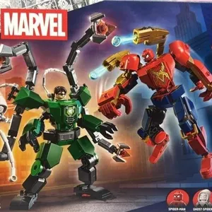 New Marvel Mech Battle Spiderman Doc Ock