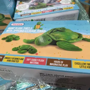 Giant Plush Turtle Toy For Kids Or Pets
