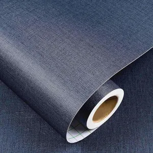 SEALED (40cmx5m) Decotalk Dark Blue Wallpaper...