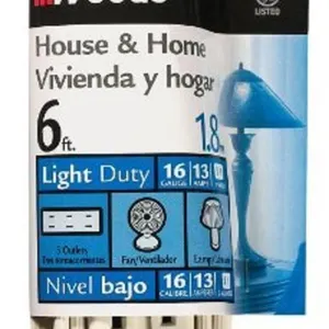 Woods Extension Cord 6 ft