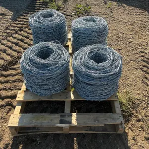 Unused 400m Barb Wire Roll - Must Take 4 Times the Bid Price