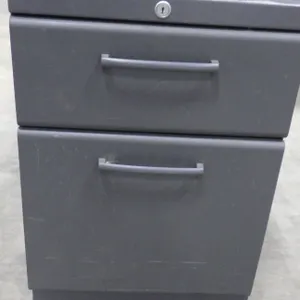 Metal Filing Cabinet 22"T x 22"D x 15"W ***No Locking Key, requires 2-3 people to move and load***