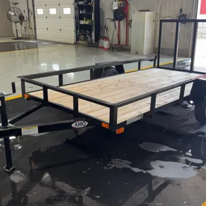 2026  AMO Trailers  S/A  10ft  Ball Hitch Equipment Trailer
