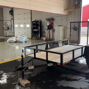 2026  AMO Trailers  S/A  10ft  Ball Hitch Equipment Trailer