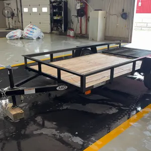 2026  AMO Trailers  S/A  10ft  Ball Hitch Equipment Trailer