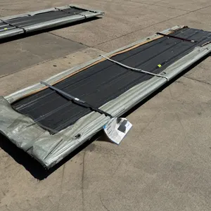 (50) New Sheets SKLP SK-H50 Galvalume Steel Siding/Roofing, 12' (Top Sheet Damaged)
