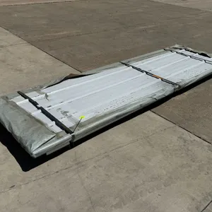 (50) New Sheets SKLP Galvalume Steel Siding/Roofing, 10'