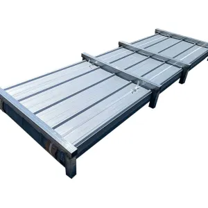 (100) New Sheets of KJ K0311 Galvalume Corrugated Steel Panels, 10' x 35"