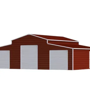 New KJ K4230G Metal Storage Shed, 42' x 30'