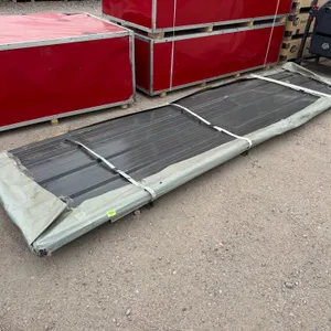 (50) New Sheets SKLP SK-H50 Galvalume Steel Siding/Roofing, 12' (Top Sheet Damaged)