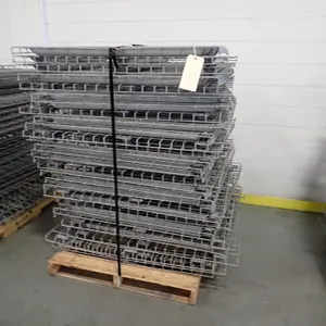 Lot of Approx. (30) Pallet Rack 46"x43" Wire Mesh Decking.