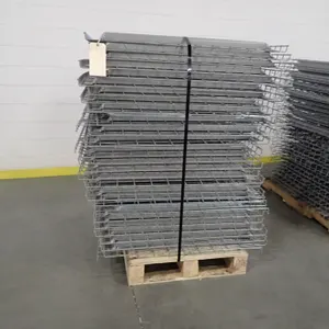 Lot of Approx. (32) Pallet Rack 46"x43" Wire Mesh Decking.