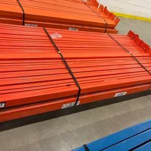 Lot of Approx. (32) Pallet Rack 8' Crossbeams.