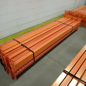 Lot of Approx. (16) Pallet Rack 8' Crossbeams.
