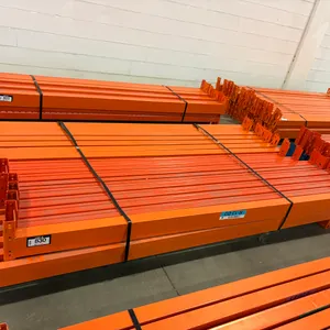 Lot of Approx. (32) Pallet Rack 8' Crossbeams.