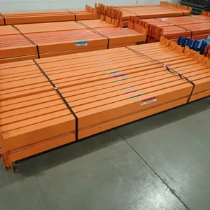 Lot of Approx. (32) Pallet Rack 8' Crossbeams.