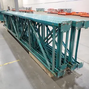 Lot of (8) 21'x42" Pallet Rack Uprights.