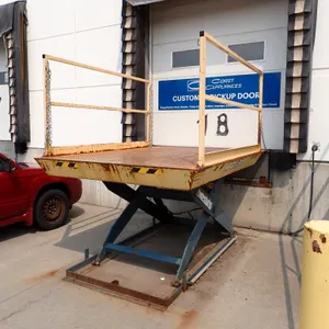 Nor-Dock DL-68 5,000lbs Capacity Dock Scissor Lift w/ Hydraulic Power Pack and Controls.