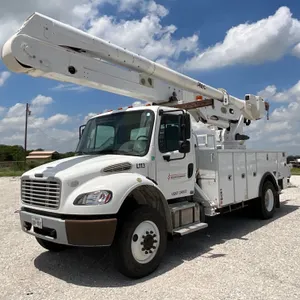 ALTEC AA55 2018 FREIGHTLINER M2 4X4 MATERIAL HANDLING BUCKET TRUCK VIN: 1FVDCXFC6KHKH5444