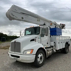 ALTEC AA55 2019 KENWORTH T370 MATERIAL HANDLING BUCKET TRUCK VIN: 2NKHHM7X6KM253009