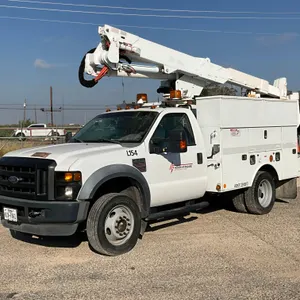 ALTEC AT37-G 2009 FORD F-550 XL 4X4 SD ARTICULATING & TELESCOPIC BUCKET TRUCK VIN: 1FDAF56R99EA98091
