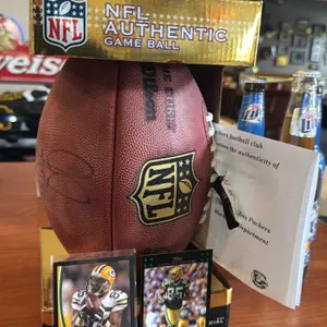 An Autographed Greg Jennings NFL Authentic Game Ball. (Green Bay Packers/Wilson, c. 2010) An official Wilson "The Duke" leather football signed by wid