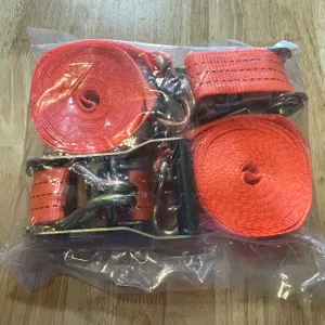 (2) Ratchet Straps, 1.5" Wide x 15' Long (PR13)
