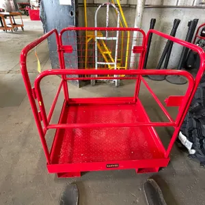 Forklift Platform Basket With Fork Pockets (Wall E)