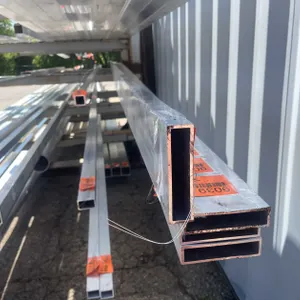 (1) Extruded Aluminum Rectangle Tube Stock (CONTGREYRACK)