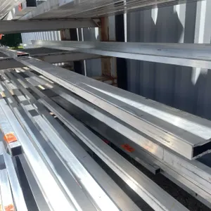 (2) Extruded Aluminum Rectangle Tube Stock (CONTGREYRACK)