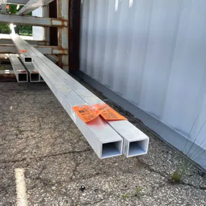 (1) Extruded Aluminum Rectangle Tube Stock (CONTGREYRACK)