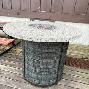 Outdoor Propane Fire Pit Table