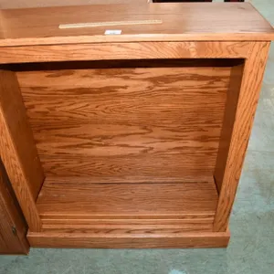Bookcase Measures (Missing Shelf Pins)37.5 x 13 x 41