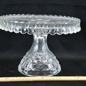 American Fostoria Cake Stand