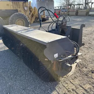 8' Case Sweeper Loader Attachment