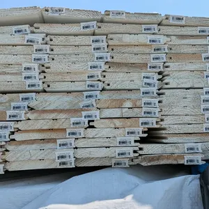 White Prime Ponderosa Pine 1"x6", 2 & BTR COMMON BEAD CLG FACE LWP-4 BACK, 8' Lengths, 1024 Linear Feet, 426 Sq. Ft.