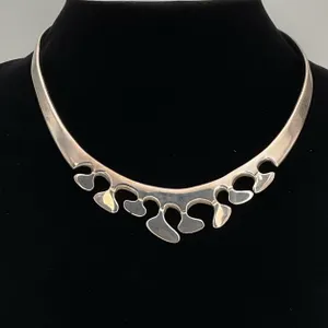 Sterling Silver Collar Necklace