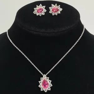 Rhinestone Screw Back Earrings