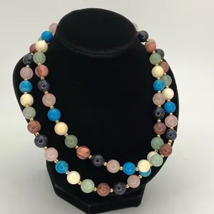 Gemstone Beaded Necklace