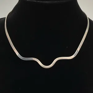 Sterling Silver Collar Necklace