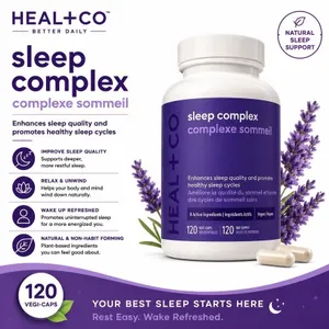 HEAL + CO SLEEP COMPLEX 120 VEGI-CAPS BB 9/26