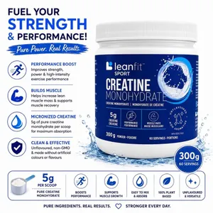 LEANFIT SPORT CREATINE MONOHYDRATE 300G BB 08/27